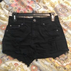 American Eagle ripped shorts